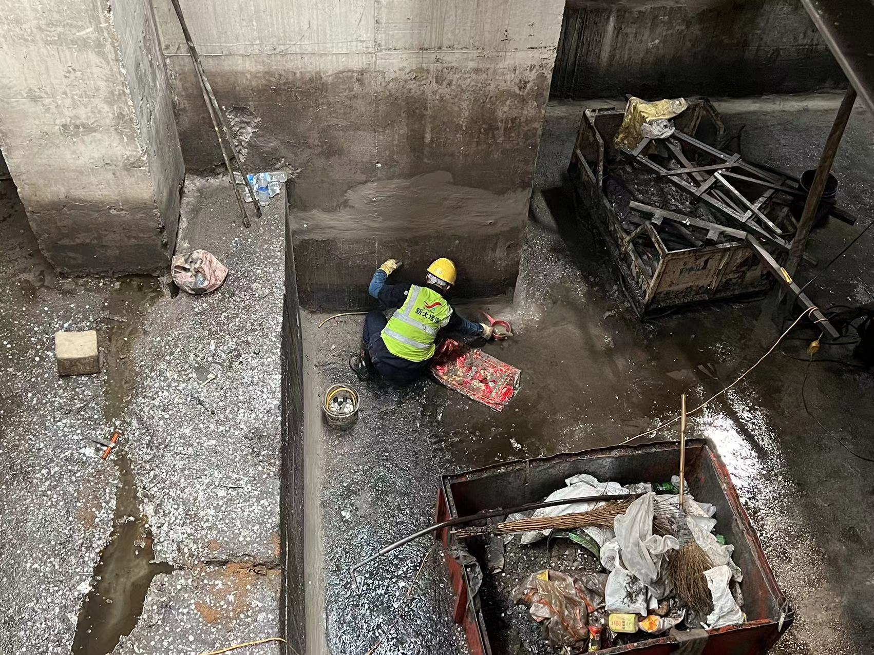 鹤壁淇滨区基坑渗漏水堵漏